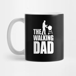 The walking dad funny BBQ barbecue Fathers Day Mug